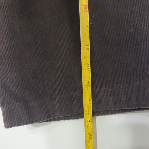 Dockers Men's Brown 100% Cotton Blend High Rise Straight Leg Pant Size W36 L32 - Picture 11 of 14